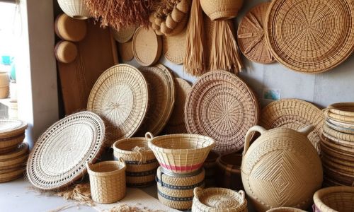 Coir handicrafts from Alleppey
